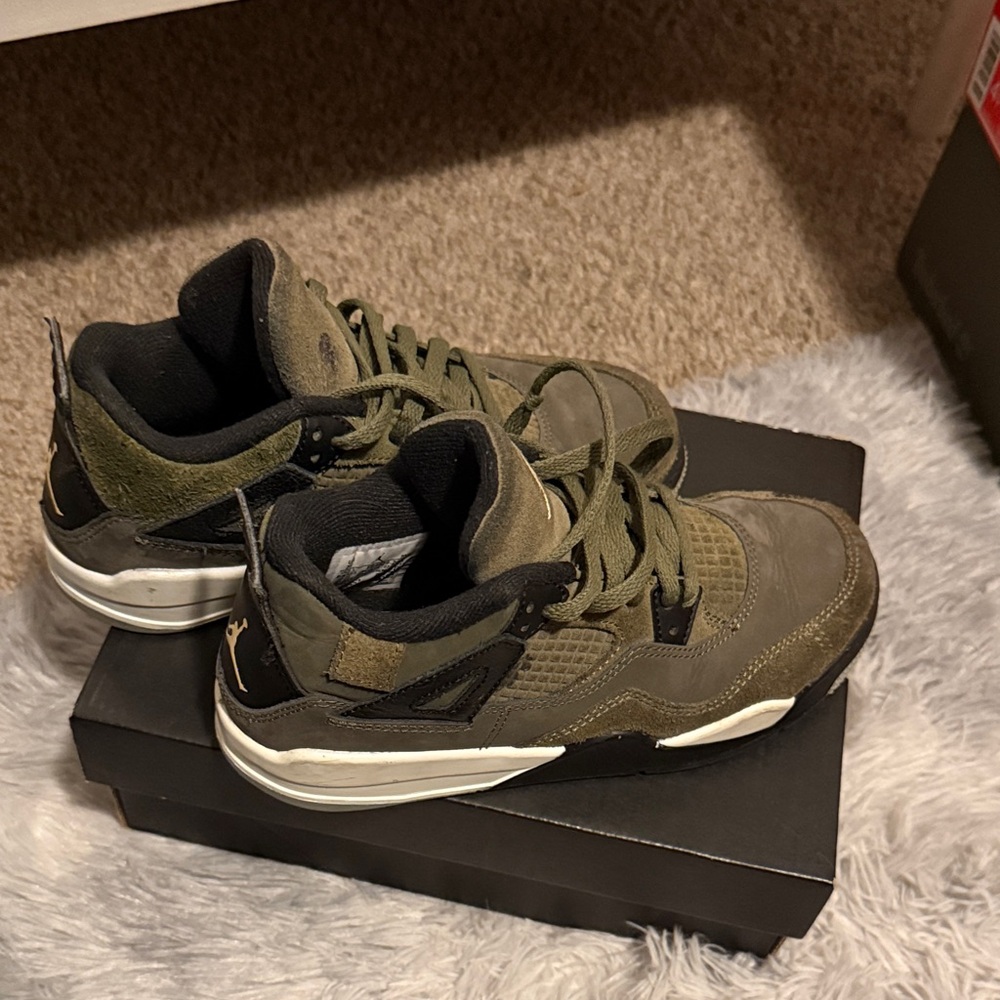 Olive Green Jordans